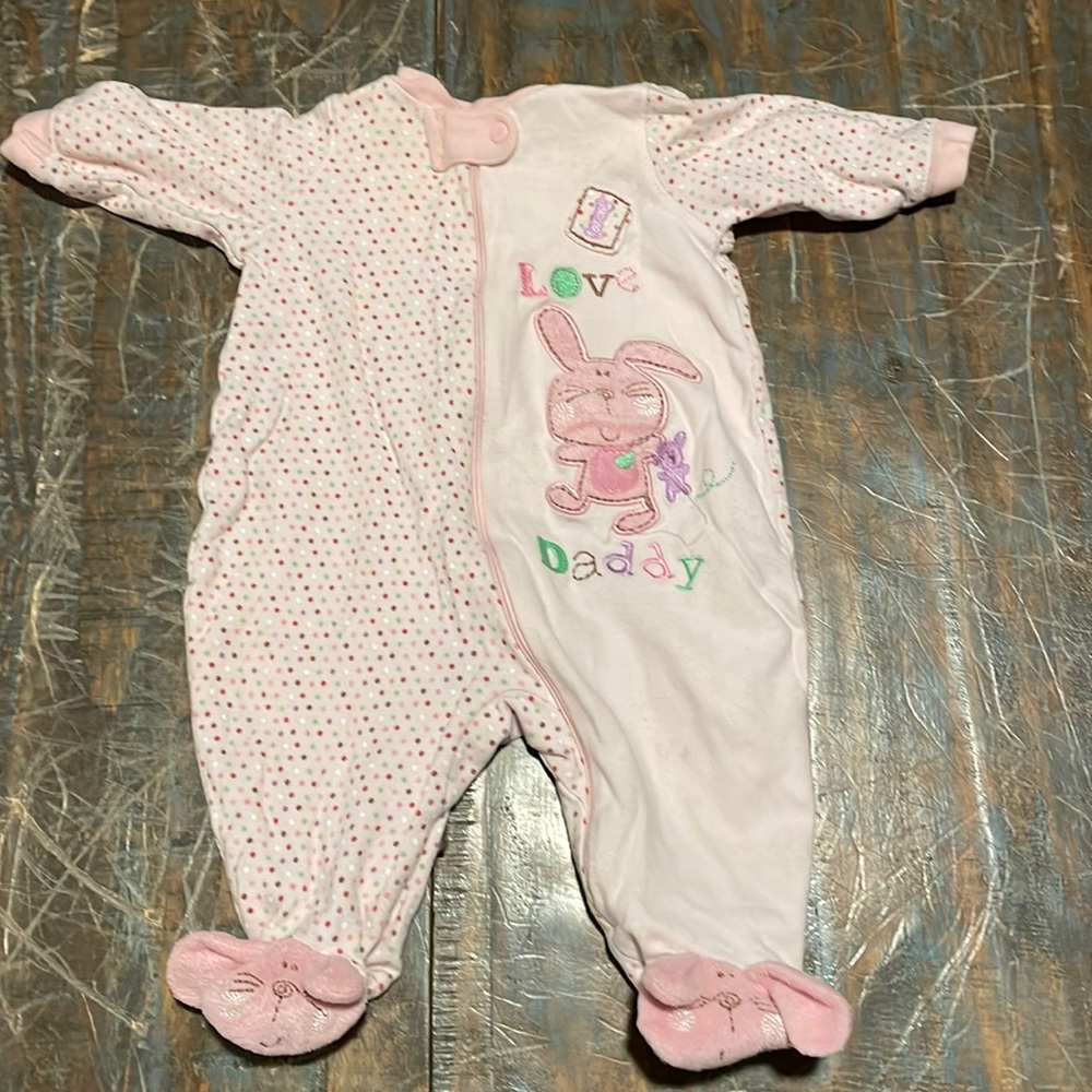 Just Born Pink Onesie